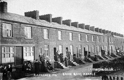 Brick Row, built to house Oldknow's workers