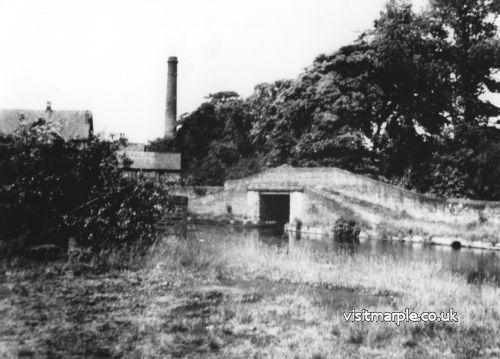 Entrance to the Hollins Mill Canal Arm