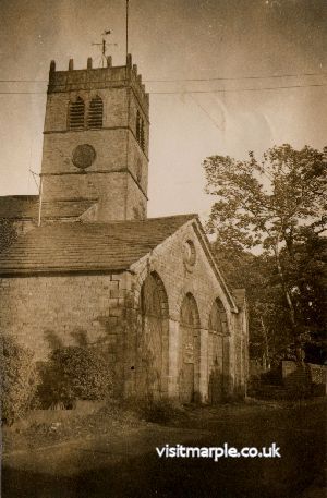 The coach house and stables at All Saints' Church.