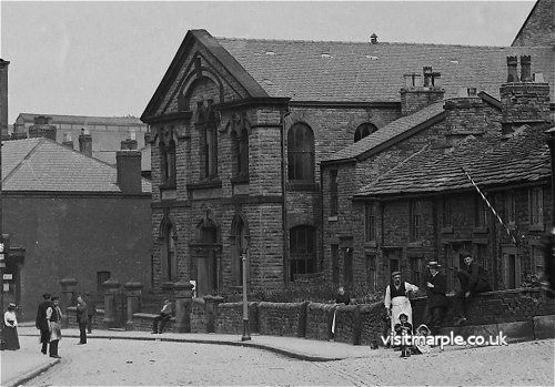 Trinity Chapel on Market Street, roughly where Iceland is now.