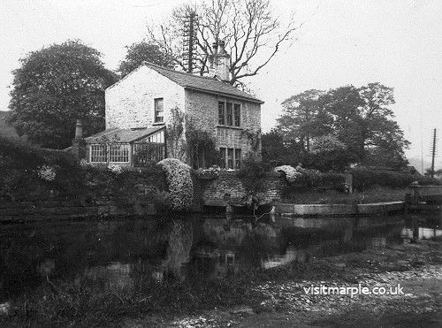 A view of Glen Cottage, the former Lock keeper's cottage next to Lock 6.