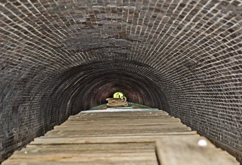 Hyde Bank Tunnel, not long before reaching the 