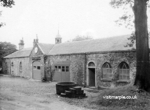 The stables in Brabyns Estate demolished in the 1970s