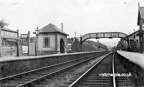 Strines in its heyday c. 1910, looking south.