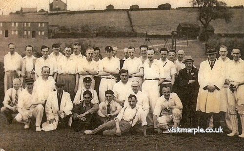 1940s Hawk Green Cricket Team.