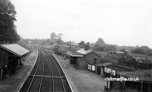 Compare with the photograph below taken in 1914. Almost identical. Note that although the chimney has disappeared, very little else has changed in 50 years.