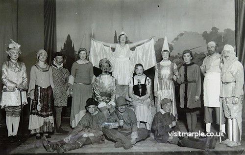 A per WWII pantomime at the Albert Schools