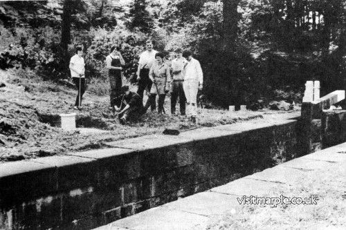 Lock 1 after clean-up by volunteers